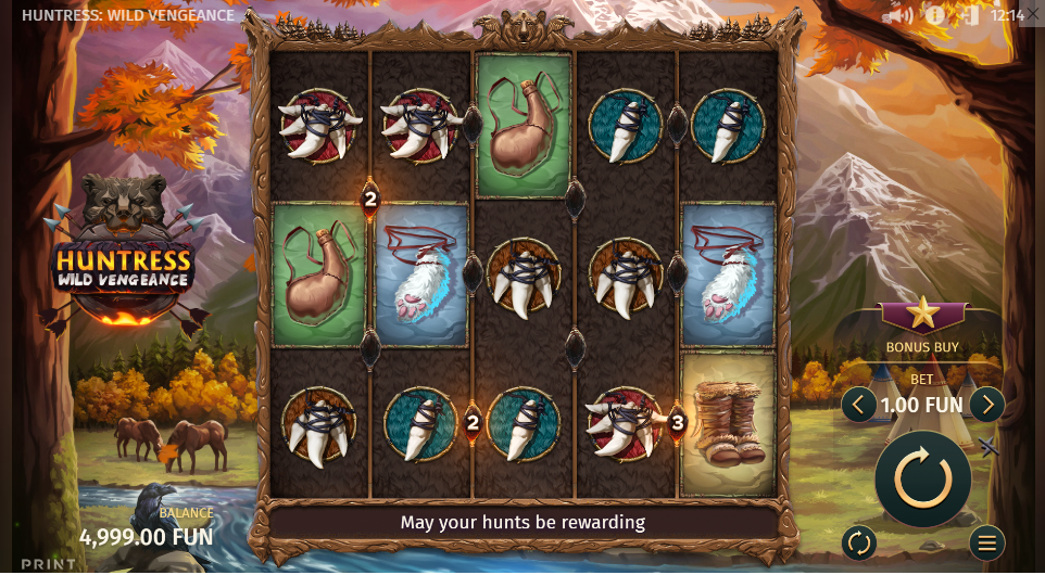 Huntress Wild Vengeance Online Slot