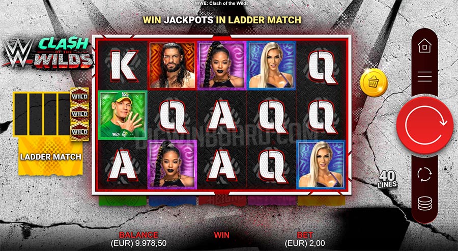 WWE Clash of the Wilds Slot